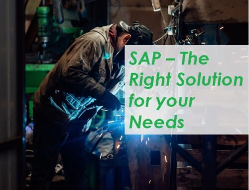 Why SAP is the right solution for your organization
